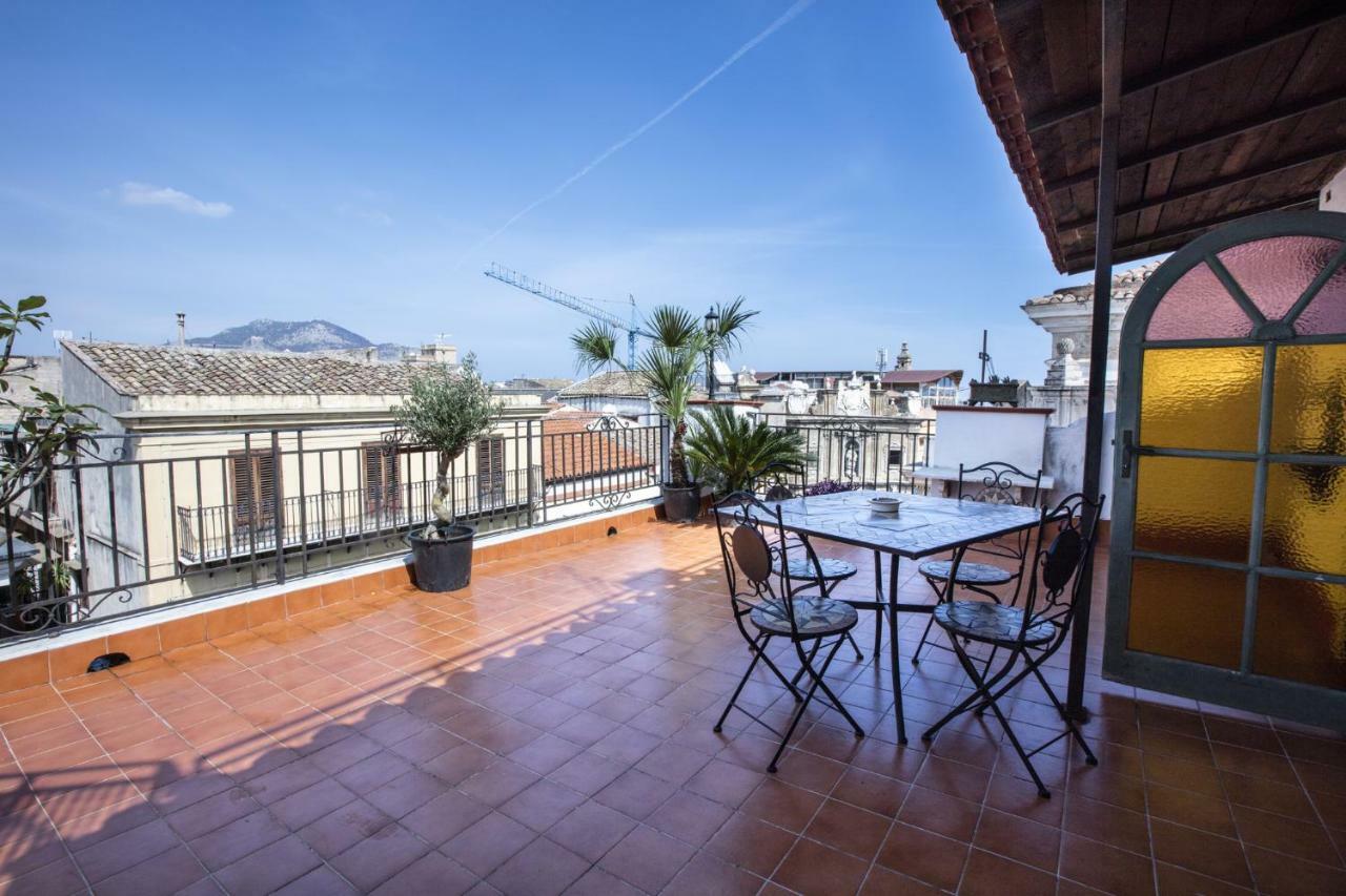 Palazzo Viola Suite Panoramica パレルモ エクステリア 写真